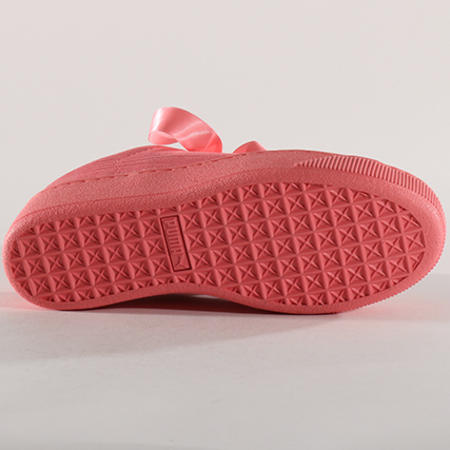 Puma - Baskets Femme Vikky Platform Ribbon 366418 03 Shell Pink