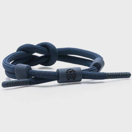 Rastaclat - Bracelet Knotaclat Obsidian Bleu Marine