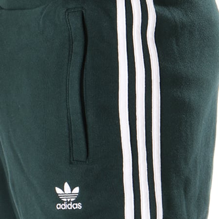 Adidas Originals - Pantalon Jogging Bandes Brodées 3 Stripes CX1898 Vert Blanc