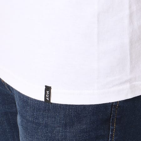 HUF - Tee Shirt Box Logo Blanc