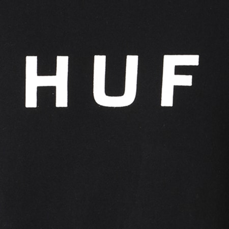 HUF - Sweat Crewneck Original Logo Noir 