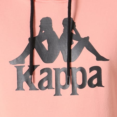 Kappa - Sweat Capuche Authentic Zimm Rose