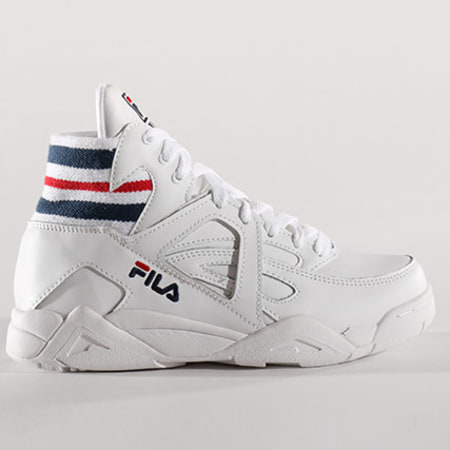 Fila - Baskets Femme Cage Core TC Mid 1010295 150 White Navy Red