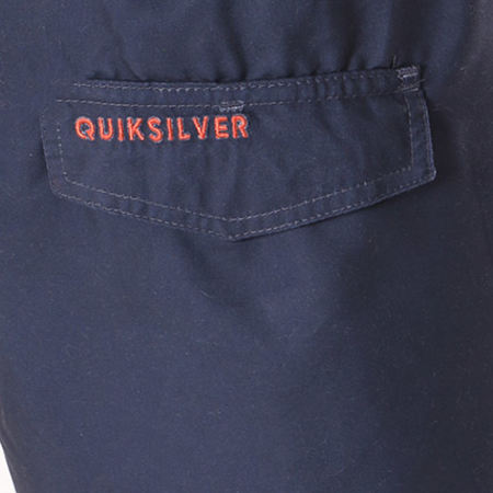 Quiksilver - Short De Bain EQYJV03309 Bleu Marine Orange