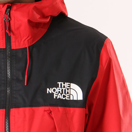 The North Face - Coupe-Vent 1990 Mountain T92S51 Rouge Noir
