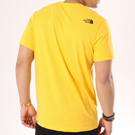 The North Face - Tee Shirt Simple Dome Jaune