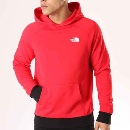 The North Face Sweat Capuche Red Box Rouge Noir Blanc LaBoutiqueOfficielle