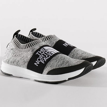 The North Face - Baskets Mules Tricot Traction T93RR5 Heather Grey White