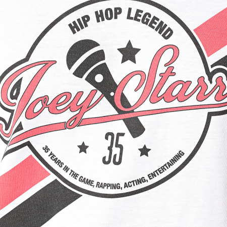 JoeyStarr - Camiseta Legend Blanca