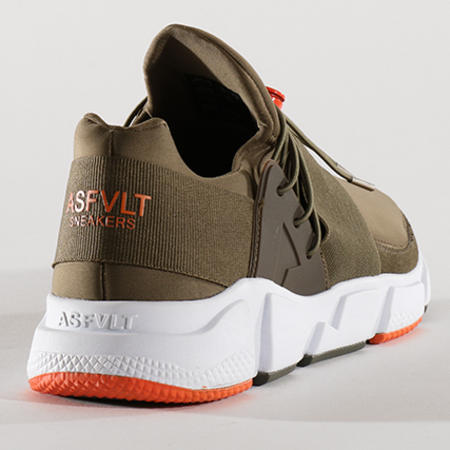 Asfvlt Sneakers - Baskets Area Evo ARE002 Army Orange 