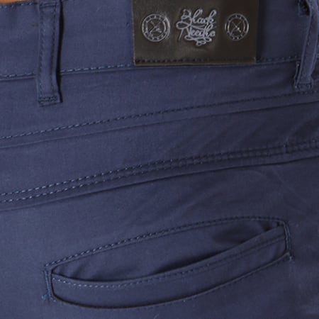 Black Needle - Pantalon Chino 1011 Bleu Nuit
