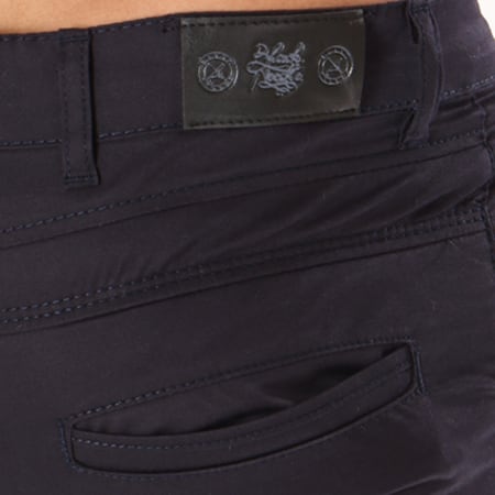 Black Needle - Pantalon Chino 1011 Bleu Marine