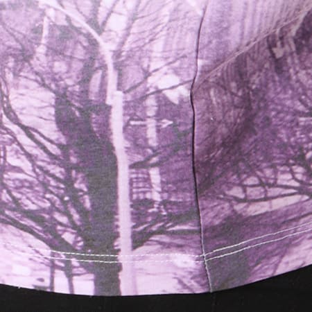 Produkt - Tee Shirt Sublimation Blanc Violet
