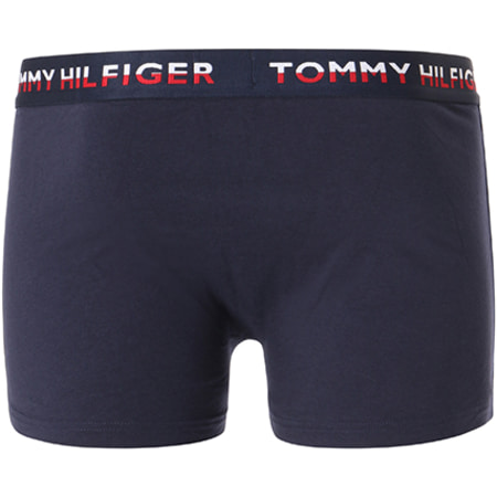 Tommy Hilfiger - Lot De 2 Boxers TH2 0746 Blanc Bleu Marine Rouge