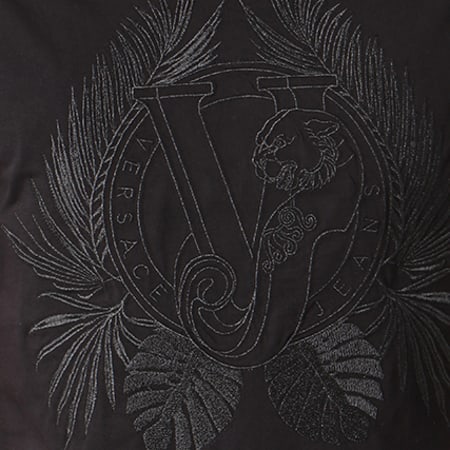 Versace Jeans Couture - Tee Shirt Embro 42 Noir