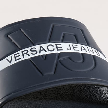 Versace Jeans Couture - Claquettes Linea Mare Dis 1 E0GRBSH1 Bleu Marine