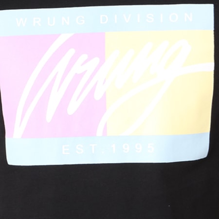 Wrung - Tee Shirt Established Noir