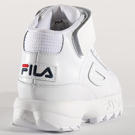 Fila - Baskets Femme D2 Mid 1010306 1FG White