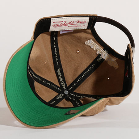 Mitchell and Ness - Casquette Chicago Bulls 152 Beige Doré
