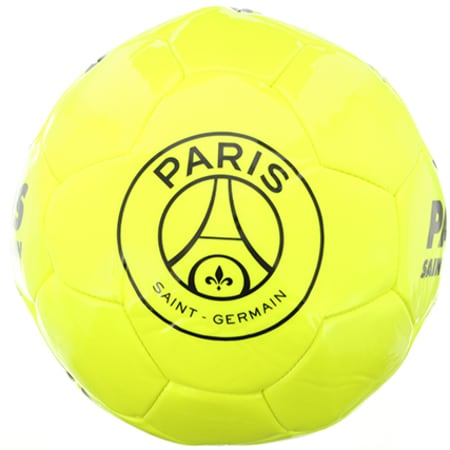 Foot - Ballon Logo Fluo Paris Saint-Germain Jaune