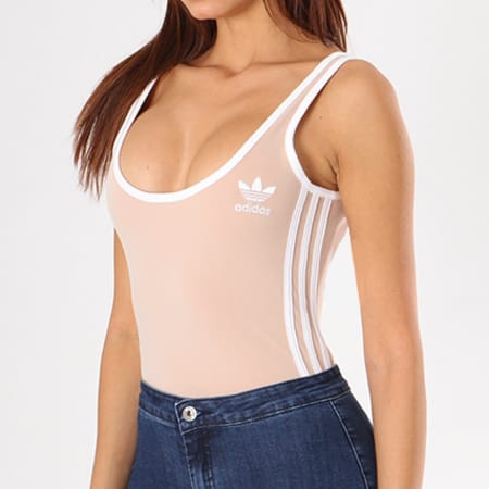 Adidas Originals - Body Femme 3 Stripes CE5602 Beige