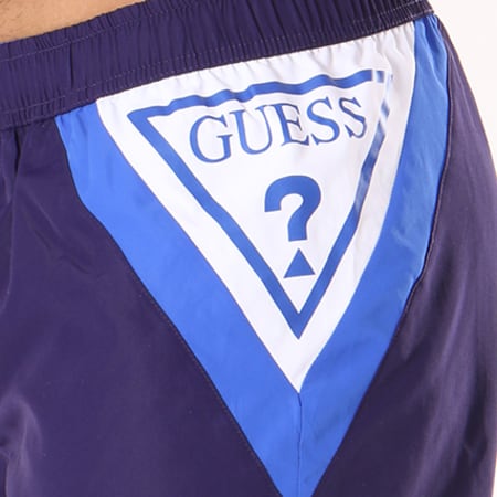 Guess - Short De Bain F81T00TEL60 Bleu Roi