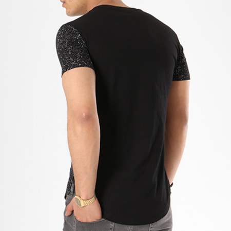 MTX - Tee Shirt Oversize C3156 Noir Speckle