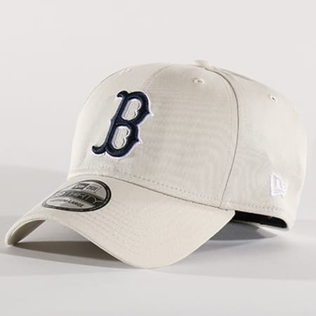 New Era - Casquette Fitted Washed 3930 MLB Boston Red Sox Beige