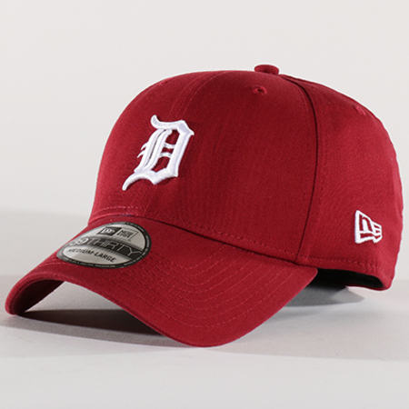 New Era - Casquette Fitted Washed 3930 MLB Detroit Tigers Bordeaux