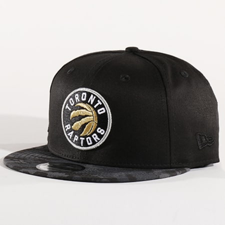 New Era - Casquette Snapback Team Camo 950 NBA Toronto Raptors Noir Camouflage