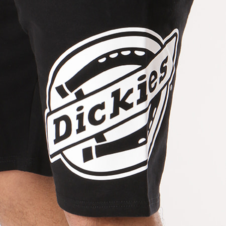 Dickies - Short Jogging Roxton Noir Blanc