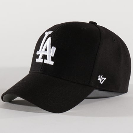 '47 Brand - Casquette MLB Los Angeles Dodgers MVP 12WBV Noir Blanc