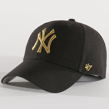 '47 Brand - Casquette MLB New York Yankees MVP MTMVP17WBV Noir Doré