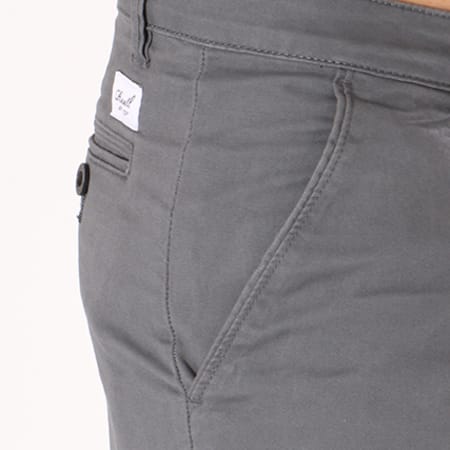 Reell Jeans - Short Chino Flex Grip Gris Anthracite