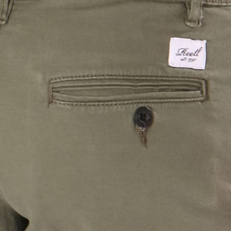 Reell Jeans - Short Chino Flex Grip Vert Kaki
