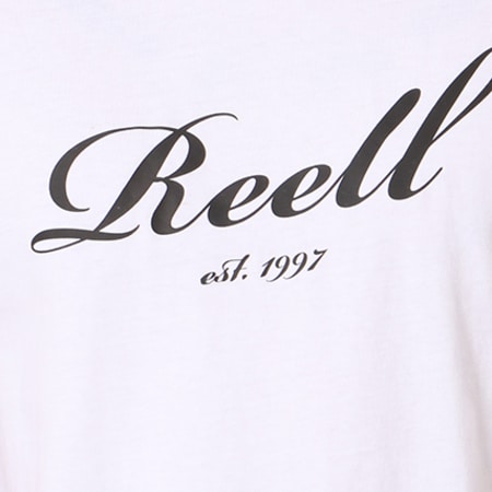 Reell Jeans - Tee Shirt Big Script Blanc