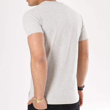 Superdry - Tee Shirt Trophy Chest Band M10002SQ Gris Chiné