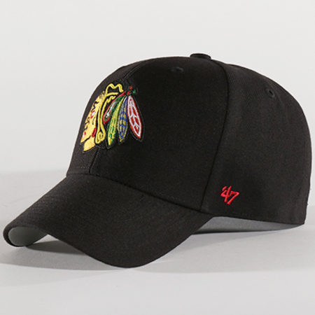 '47 Brand - Casquette NHL Chicago Blackhawks MVP 04WBV Noir