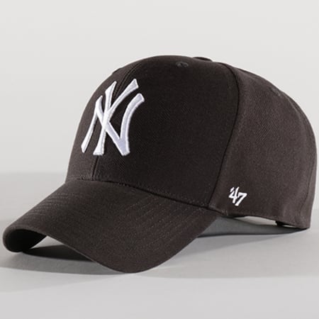 '47 Brand - Casquette MLB New York Yankees MVP SP17WBP Gris Anthracite