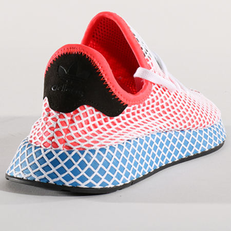 Adidas Originals - Baskets Deerupt Runner CQ2624 Solar Red Blue Bird 