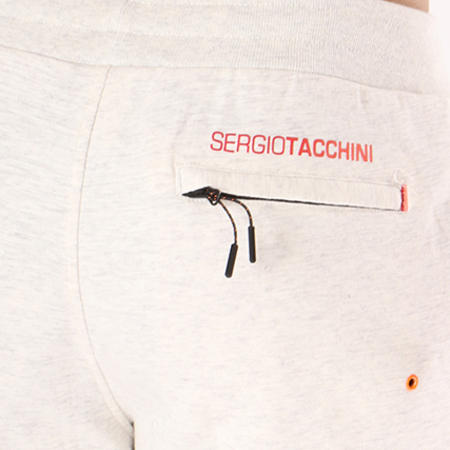 Sergio Tacchini - Pantalon Jogging Zanno Gris Chiné