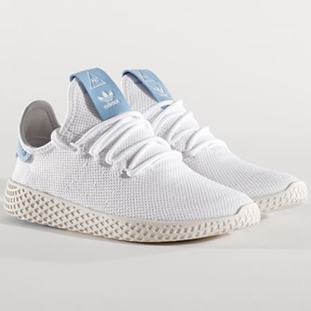 Adidas Originals - Baskets Femme Tennis HU Pharrell Williams CQ2302 Footwear Ash Blue
