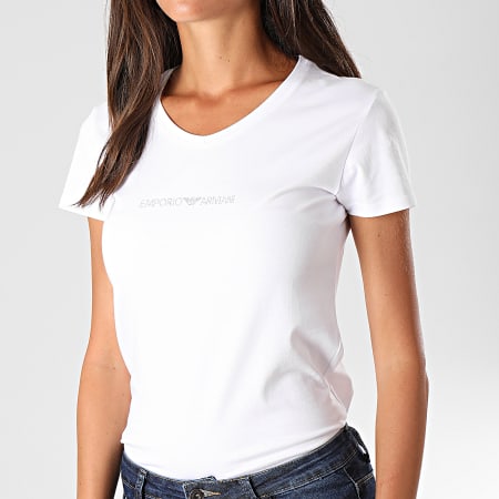 Emporio Armani - Tee Shirt Femme 163321-CC317 Blanc