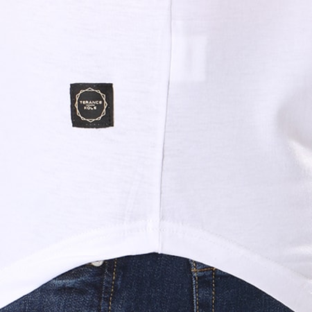 Terance Kole - Tee Shirt Oversize 98095 Gris Blanc