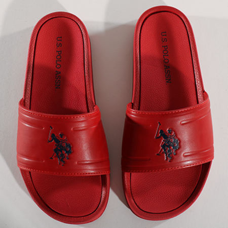 US Polo ASSN - Claquettes 19050155 Rouge