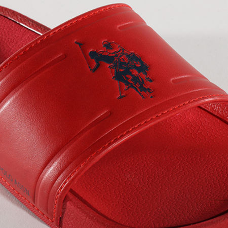 US Polo ASSN - Claquettes 19050155 Rouge