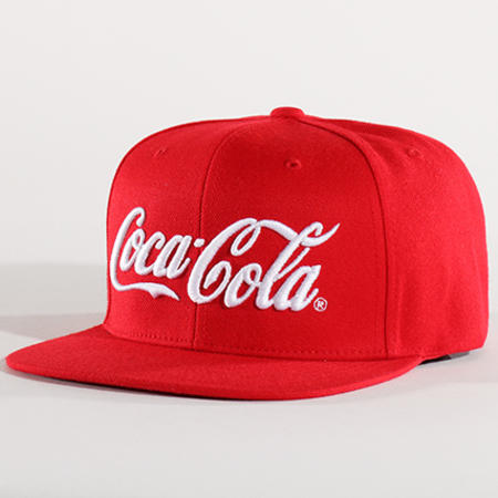Coca-Cola - Casquette Snapback MC071 Rouge
