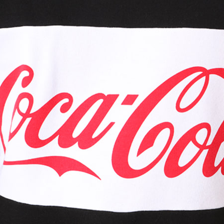 Coca-Cola - Sweat Crewneck MC166 Noir Blanc