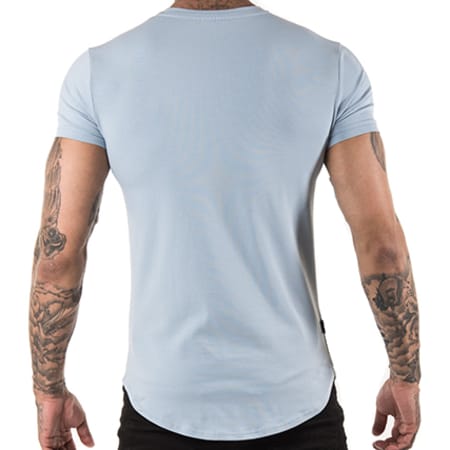 Gym King - Tee Shirt Oversize Longline Bleu Clair