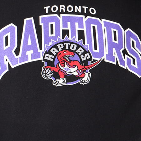 Mitchell and Ness - Sweat Capuche Toronto Raptors Team Arch Noir